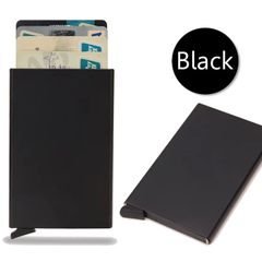 Rfid Credit Card Holder Men Thin Slim Mini Minimalist Wallets Luxury Metal Bank ID Cardholer Case Wallet for Men Carteras Choice