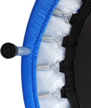 NEW SALE | Indoor Fitness Trampoline, Foldable, 102cm, Black and Blue