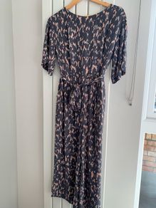 White Stuff pink/grey jumpsuit (U.K 10)