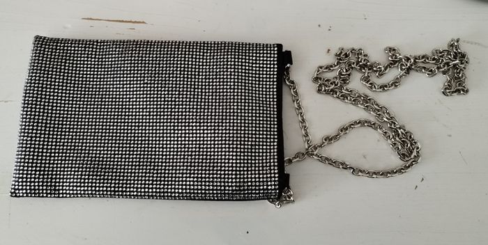 Juicy Crystal Silver Crossbody Bag