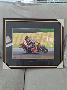 Barry Sheene framed print