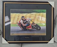 Barry Sheene framed print