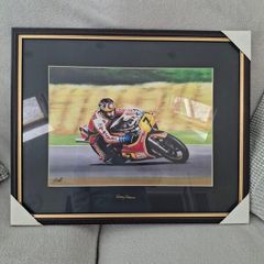 Barry Sheene framed print