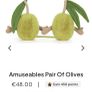 New JELLYCAT Amuseables Pair Of Olives Image 3