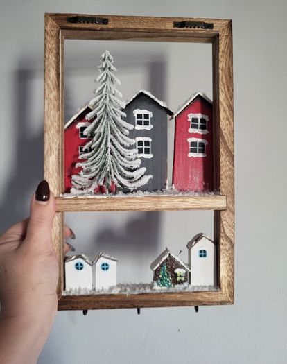 Wooden key holder