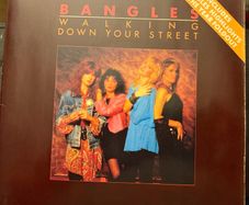 The Bangles Walking Down Your Street  BANGS G1 Special Fold Out Edition