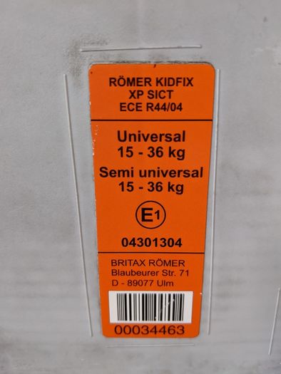 Britax Romer Kidfix car seat