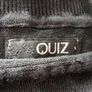 Stunning Quiz Black Jumper see through detailed arms size L includes post Image 5