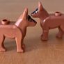 Lego , 2 Alsatian Dogs Image 3