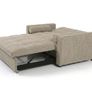 Small Beige Sofa Bed  Only 118cm Wide Image 3