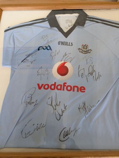 Signed 2010 Dublin gaa jersey
