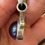 Amethyst silver necklace Image 9