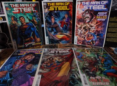 The Man of Steel ! Issues #1-6 ! Complete Mini-Series ! 2018 ! by DC Comics ! 2018 ! by DC Comics !
