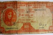 The Central Bank of Ireland, Lady Lavery, Ten Shilling