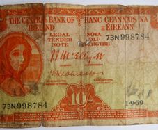 The Central Bank of Ireland, Lady Lavery, Ten Shilling
