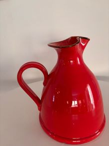 Red Ceramic Jug