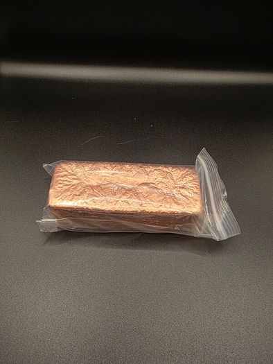 5kg Custom Hand-Poured .999 Copper Bar Lot (5x 1kg Bars)