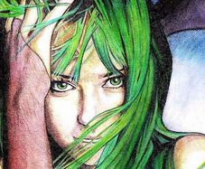 ICONIC Green Semi- permanent Hair Dye - ideal for unique hair style