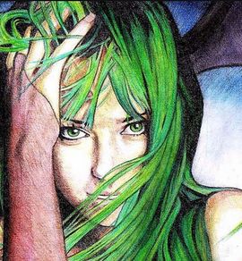 ICONIC Green Semi- permanent Hair Dye - ideal for unique hair style