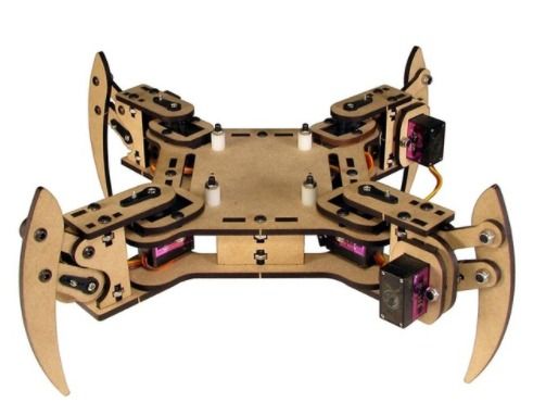 mePed v2 Quadruped Robot Arduino raspberry pi project