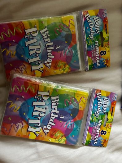 birthday invitations