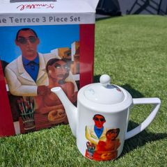 Graham Knuttel Designer "Cafe Collection " 3 Piece Tea Set. BNIB