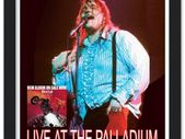 Meat Loaf Live At The Palladium 1978 Framed Poster