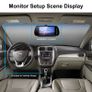 7'' Rear View Mirror Monitor+18IR LEDs Backup Camera Kit 10m for Trailer Caravan Image 5