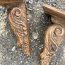 Carved gothic shelves Image 3