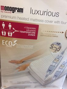 Premium Heated Mattress Cover King Size Under Blanket