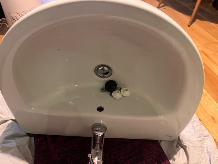 bathroom sink with tap