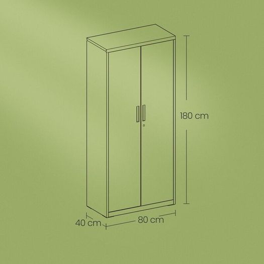 Multi purpose storage cabinet (White) - FREE DELIVERY