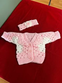 cardigan and hat