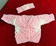 cardigan and hat