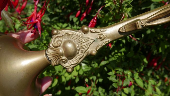 Vintage Solid Brass Crucifix