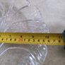Vintage 4 DIFFERENT  Large  Clear Pressed Glass Serving Plate Image 2