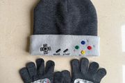 Nintendo Brand New Bobble Hat &amp; Gloves