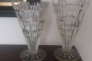 vintage decco style glass vases