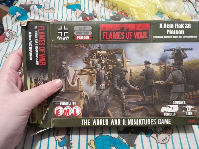 Flames of War, German FlaK 36 Platoon, GBX11