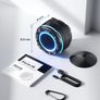Shower Speaker Bluetooth FM Radio IPX7 Waterproof 12H Playtime RGB Lights Portable Speakers Wireless Bluetooth Mini Speaker with Suction Cup Hook for Bathroom Party Travel Outdoor Image 10