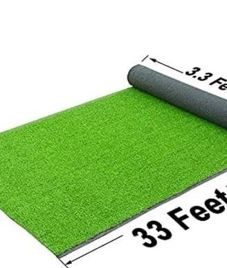 FREE EXPRESS SHIPPING Artificial Grass Turf Astro Turf 3.3x33ft Grass Carpet Roll Indoor & Outdoor Faux Grass Carpet Rug Fire Resistant Realistic Synthetic Grass Turf