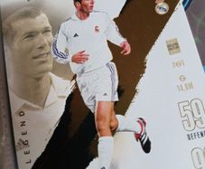 Zinedine Zidane Arts of the Game Limited Edition Topps Real Madrid Card