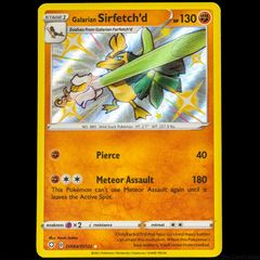 Galarian Sirfetch'd SV064/SV122 Baby Shiny Vault Holo Rare Shining Fates Sword Shield Pokemon Card