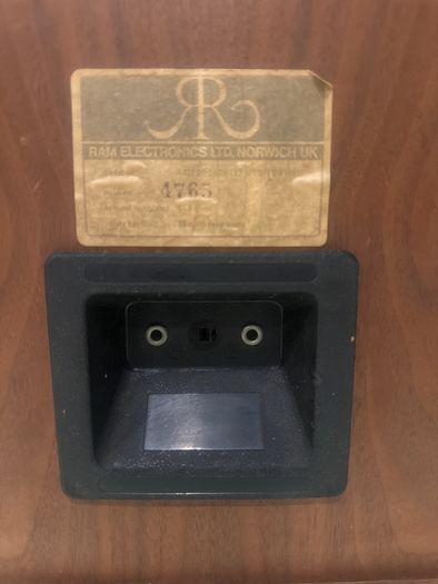 Ram electronics bookshelf monitors mk II