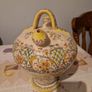 Vintage Spanish hand-painted batijo, "CRUZ" Image 3