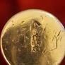 Original 1914 WWI British Army Brass Rifle Oiler - Lee Enfield - Marked Image 3