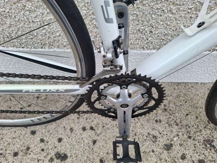 Giant racing bike.