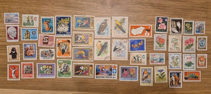 350 Postage Stamps