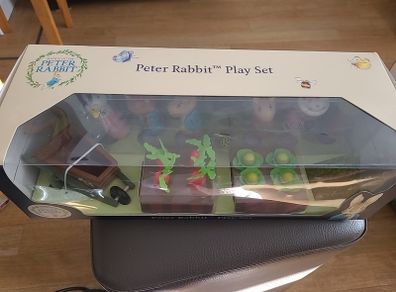 Peter Rabbit Play Set/Wooden Toy/Baby