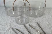 Sweet/ Candy Containers &amp; Tongs